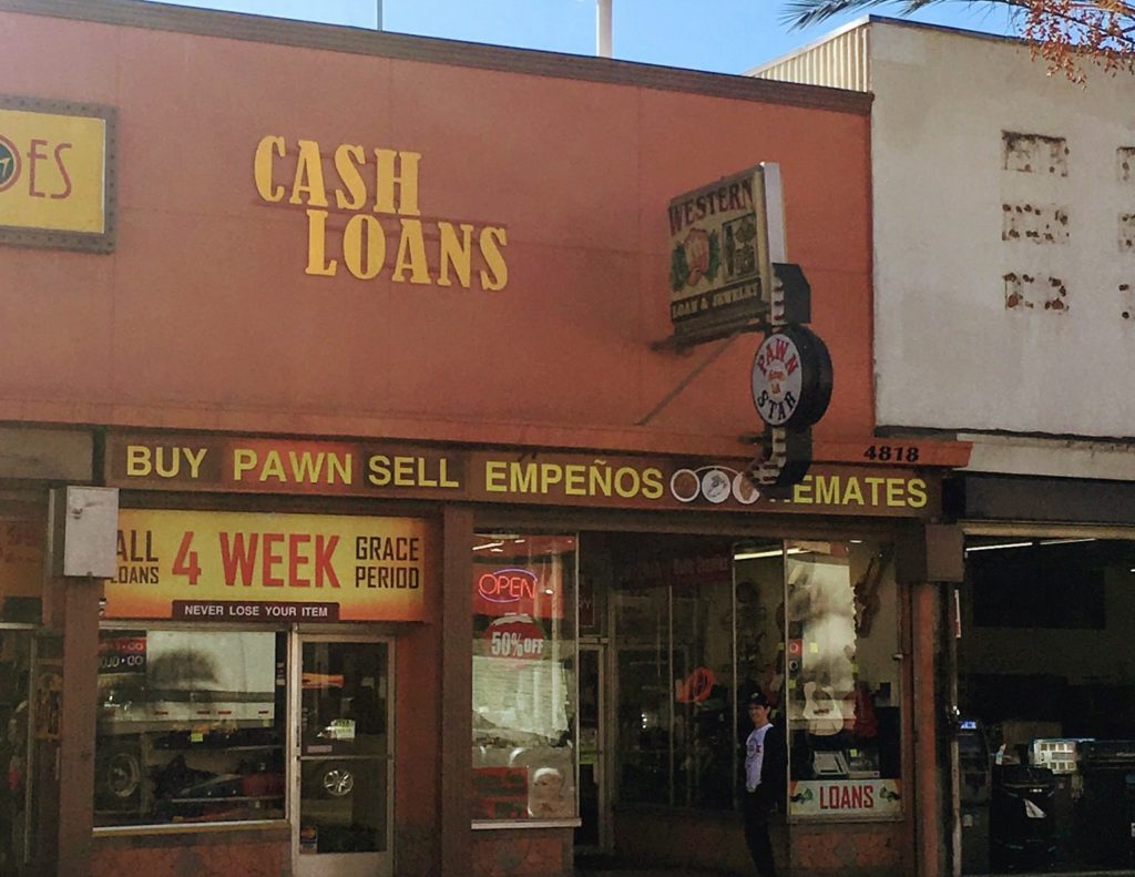 Western Loan And Jewelry Store Front